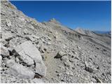 Rifugio Pederü - Sasso delle Dieci / Zehnerspitze